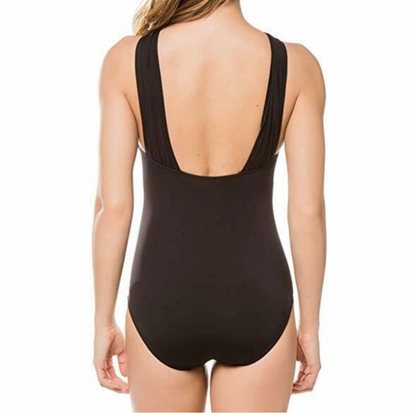 Michael Kors High Neck Bathing Suit - Picture 2 of 7